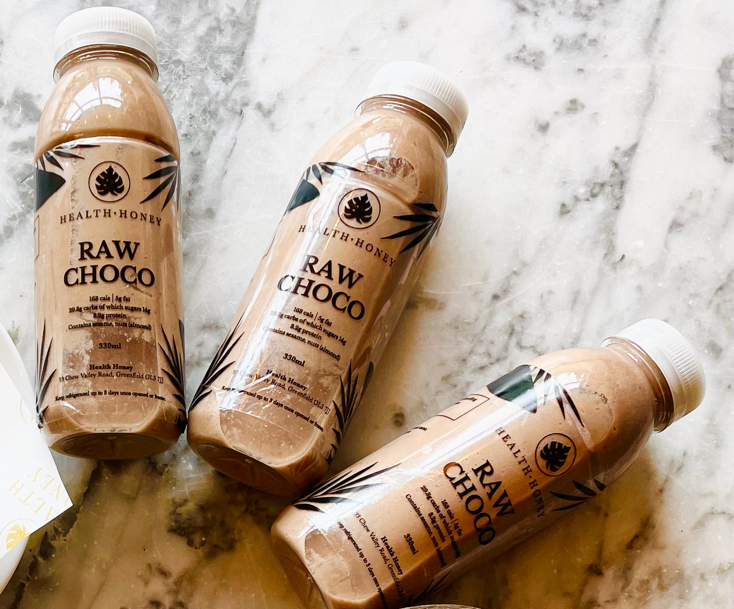 Raw Choco Smoothie with organic cacao