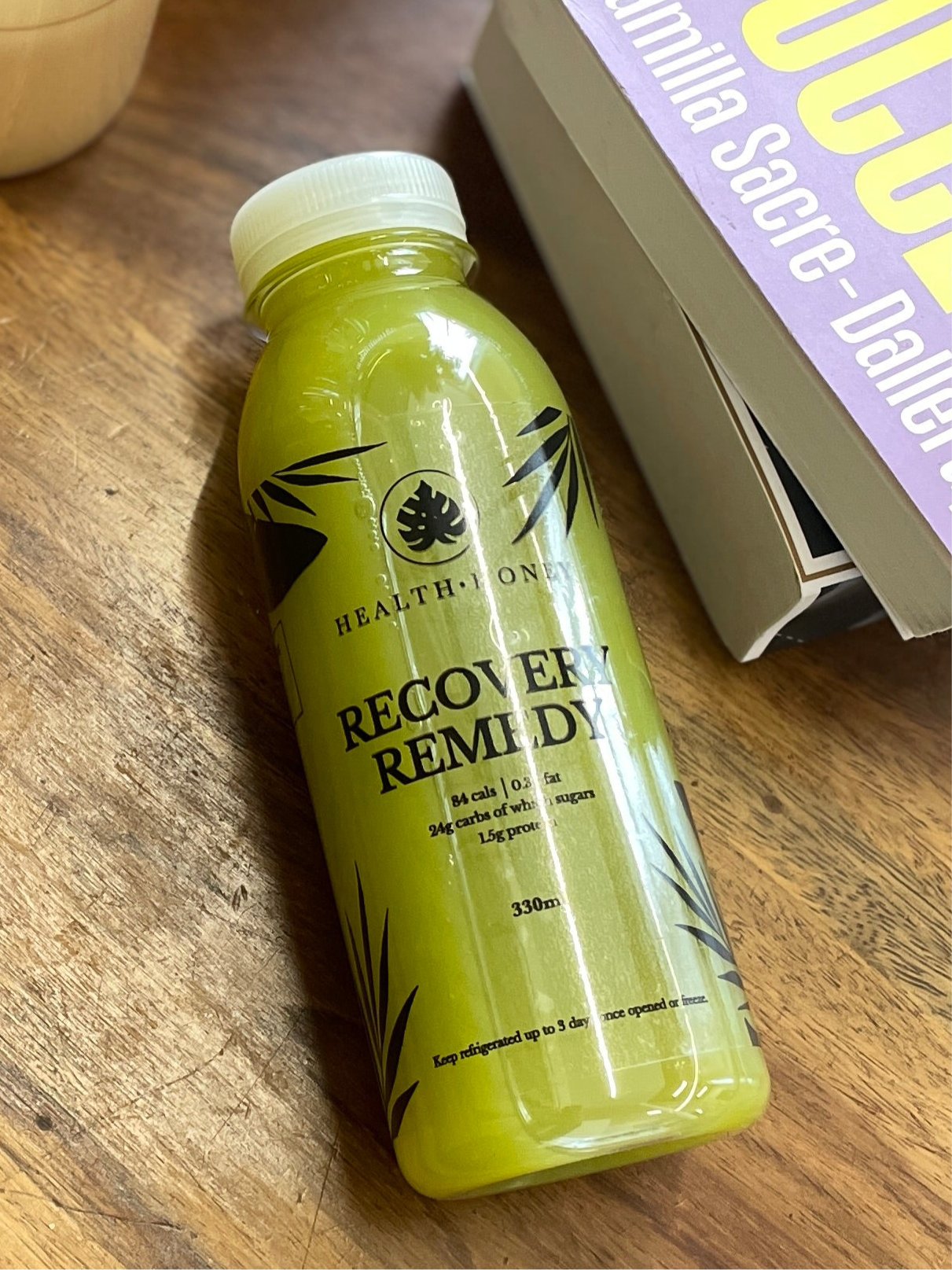 NEW Recovery Remedy Cold pressed juice with Pineapple