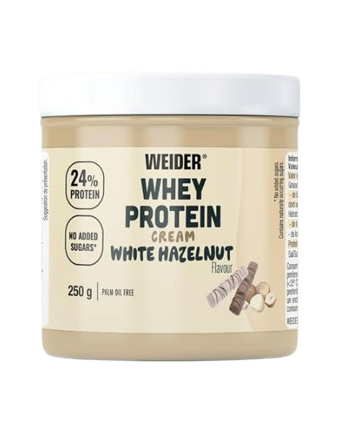 Whey Protein Cream, White Hazelnut - 250g